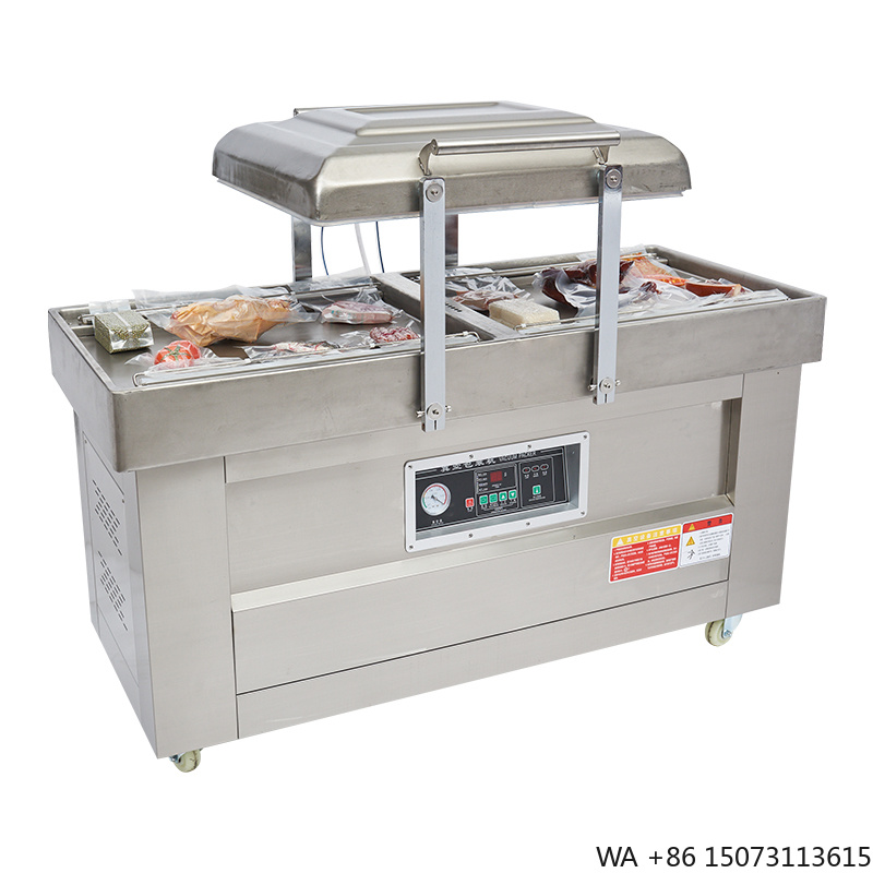 Meal Prep Vacuum Seal - Semi Automatic Double Chamber Vacuum Sealing