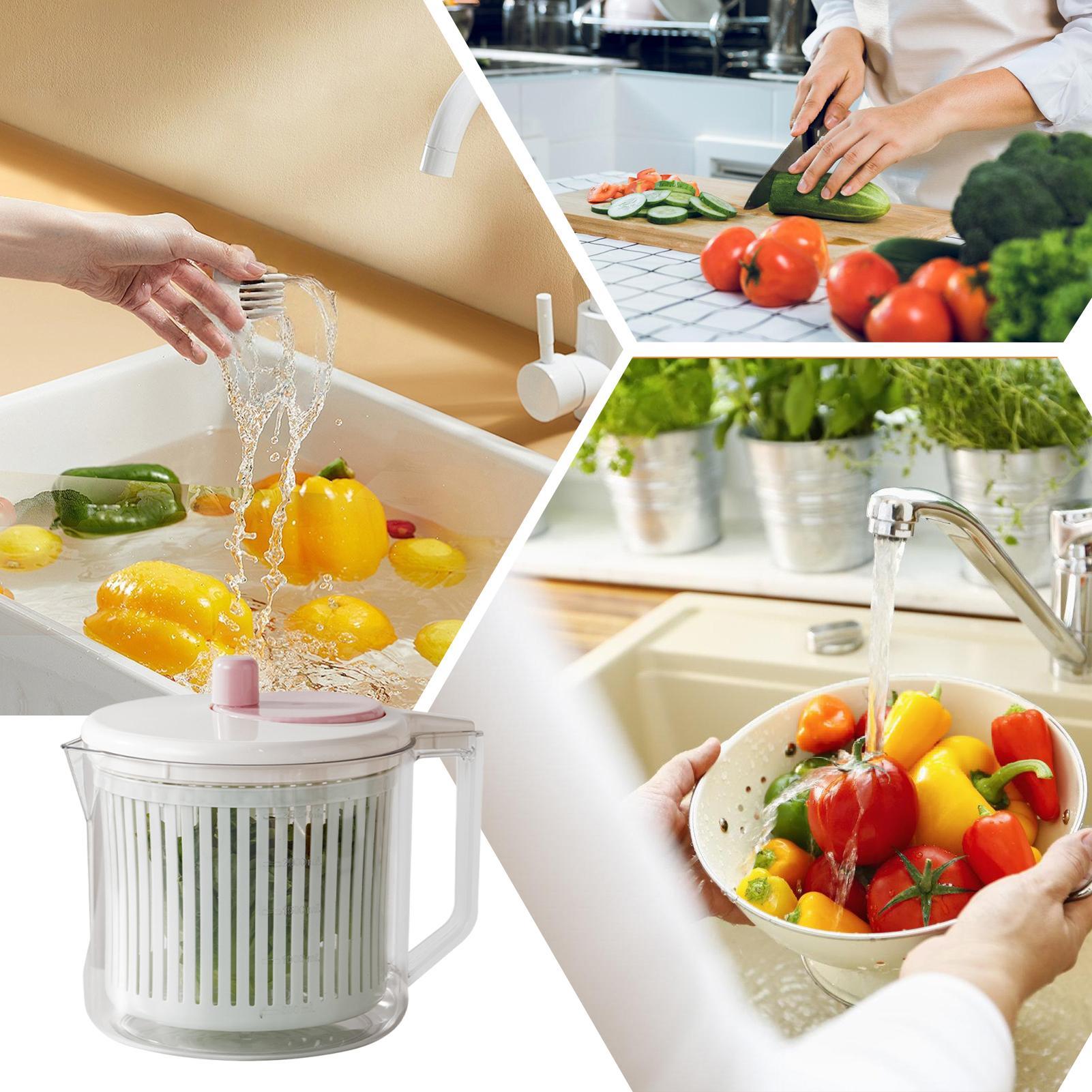 Salad Spinner Manual Vegetable - огляд і ціна Meal Prep Manual