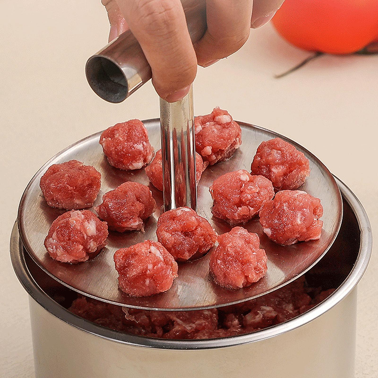 Meatball Making Tool Stainless - огляд і ціна Meal Prep Manual