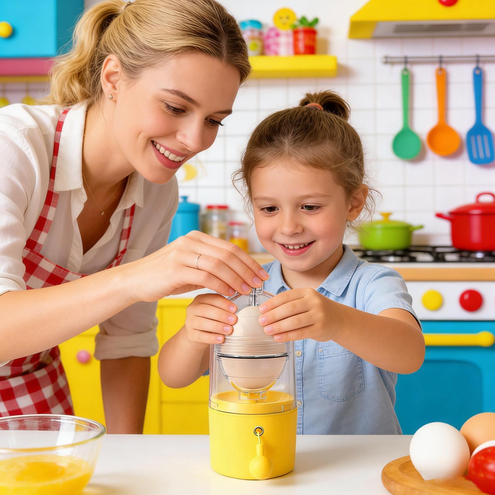 Egg Yolk Mixer Spinner Hand Po - огляд і ціна Meal Prep Manual
