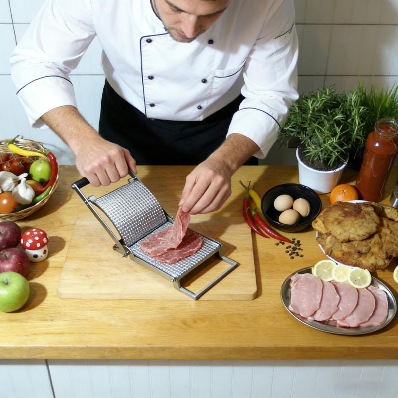 Meat Tenderizer Stainless Stee - огляд і ціна Meal Prep Manual