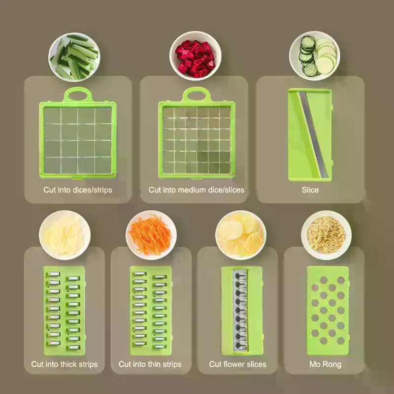 16 in 1 Vegetable Chopper Kitc - огляд і ціна Meal Prep Manual