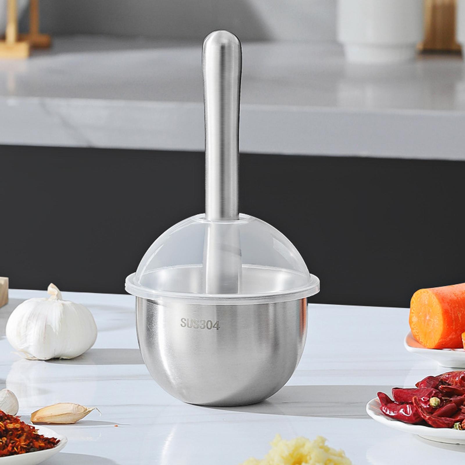 Garlic Crusher Stainless Steel - огляд і ціна Meal Prep Manual