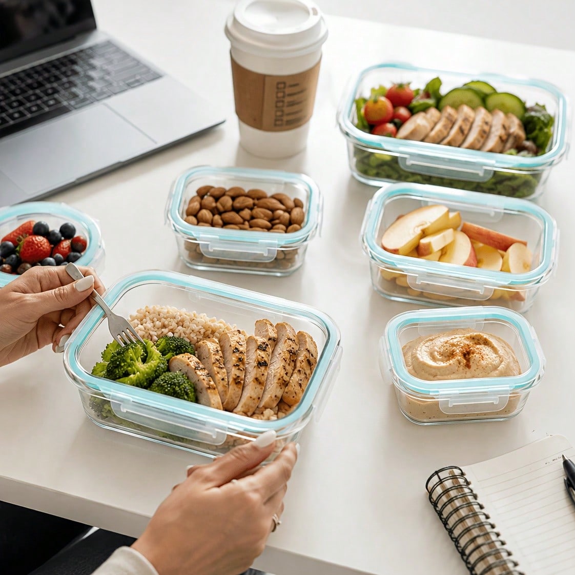 Glass Food Storage Containers  - огляд і ціна Meal Prep Oven Safe Containers
