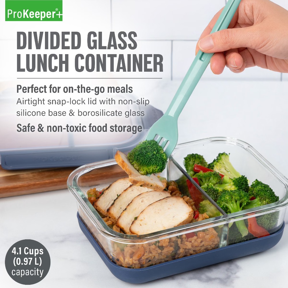 Premium Borosilicate Glass Mea - огляд і ціна Meal Prep Oven Safe Containers