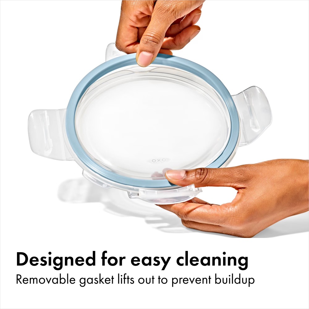 Smart Seal 2-Cup Round Glass F - огляд і ціна Meal Prep Oven Safe Containers