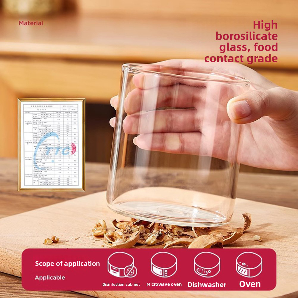 Clear Glass Jars Bone Broth Fr - огляд і ціна Meal Prep Oven Safe Containers