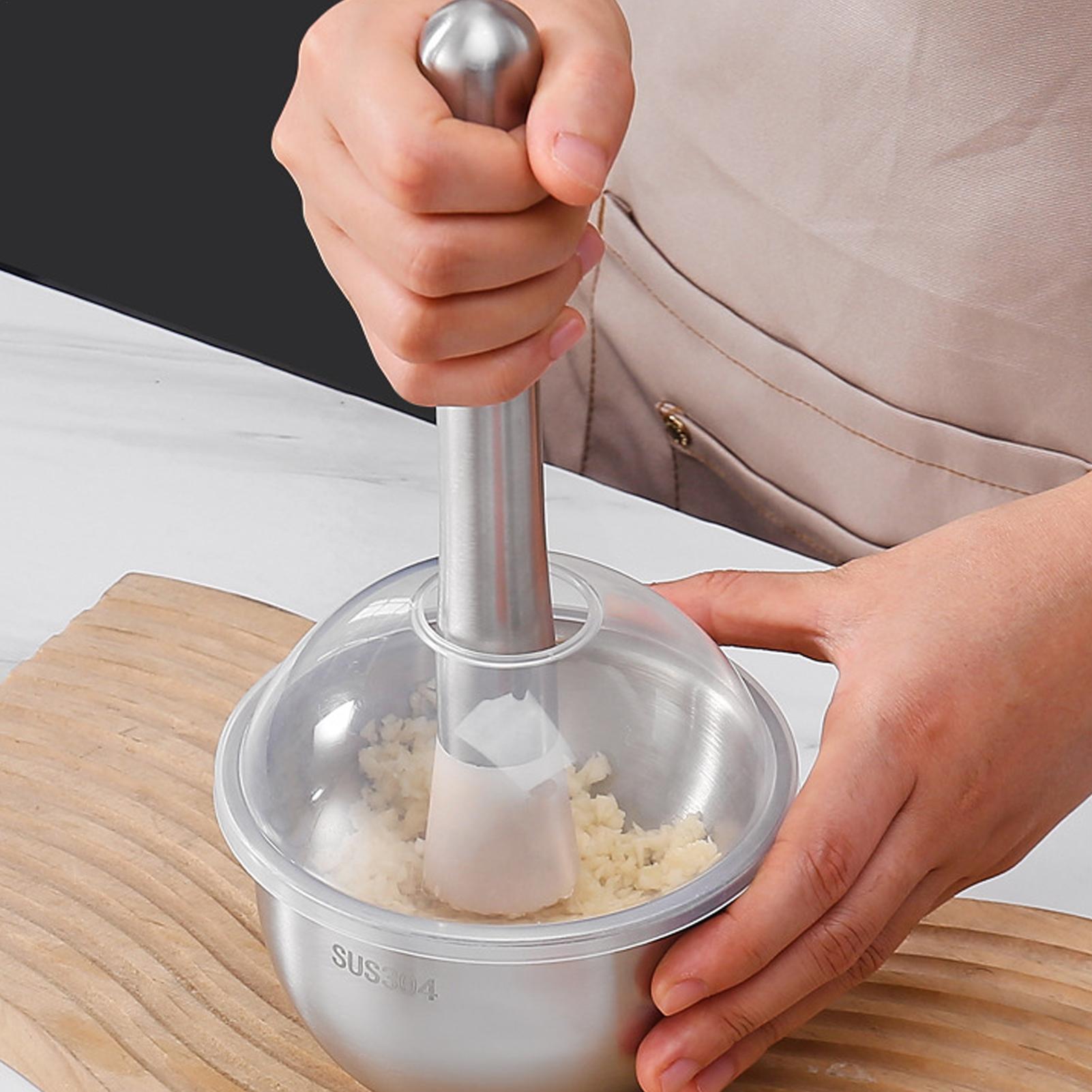 Garlic Mincer Tool Manual Food - огляд і ціна Meal Prep Manual