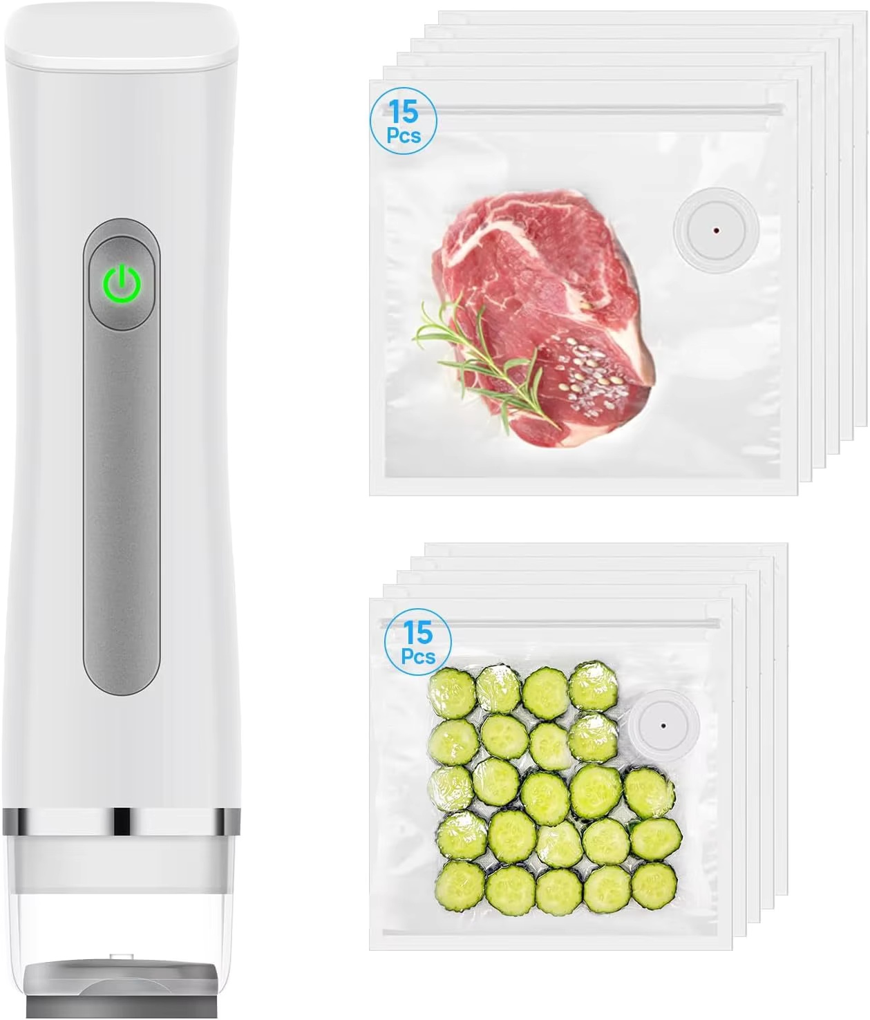 Vacuum Sealer for Food with Vi - огляд і ціна Meal Prep Vacuum Seal