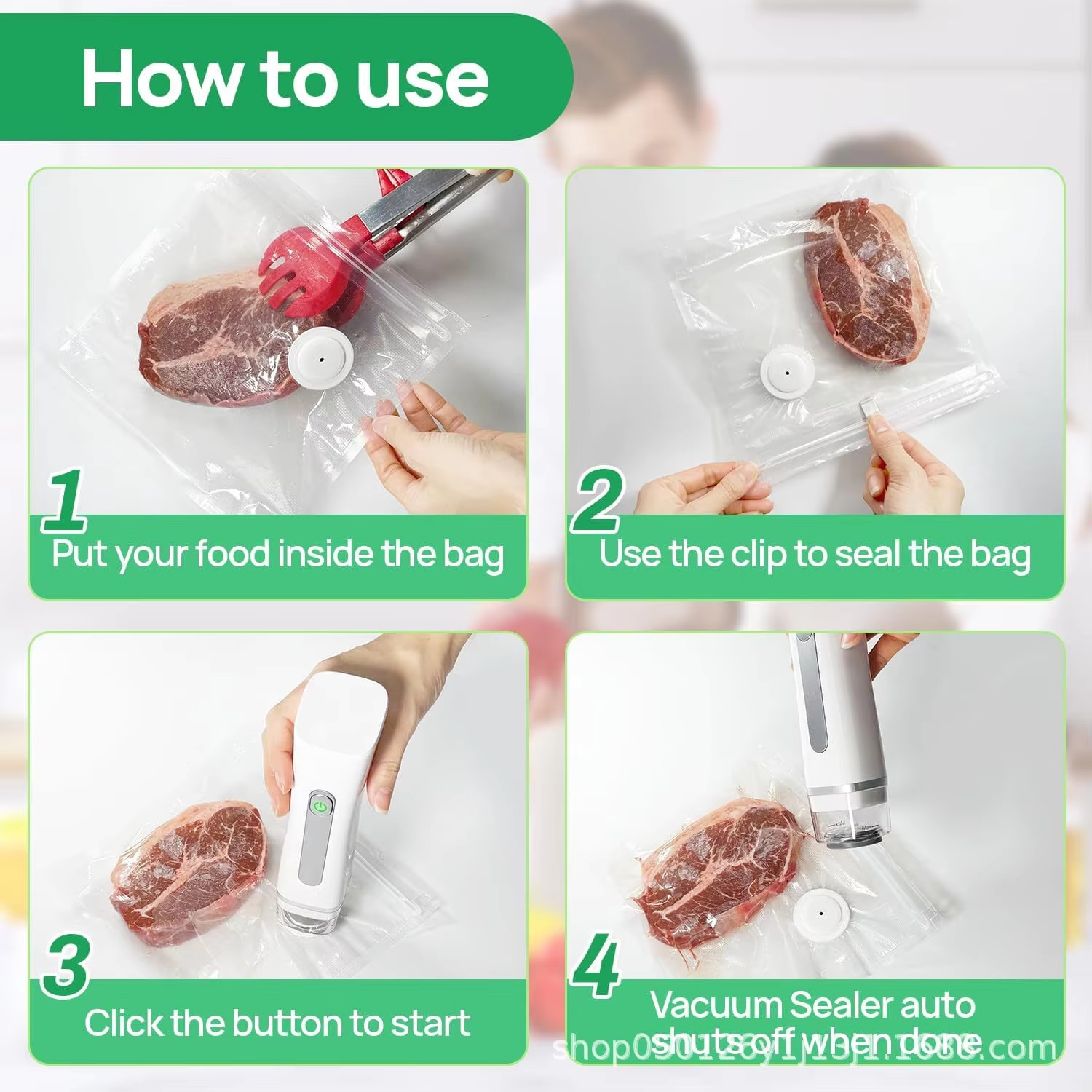 Vacuum Sealer for Food with Vi - огляд і ціна Meal Prep Vacuum Seal