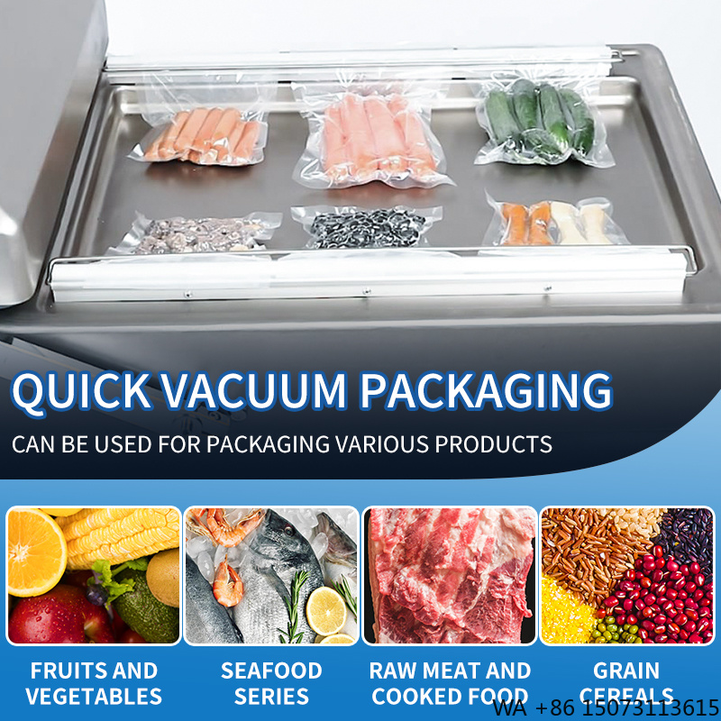 DZ-500 Commercial Vacuum Seale - огляд і ціна Meal Prep Vacuum Seal