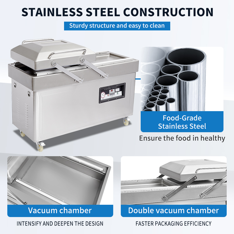 DZ-500 Commercial Vacuum Seale - огляд і ціна Meal Prep Vacuum Seal