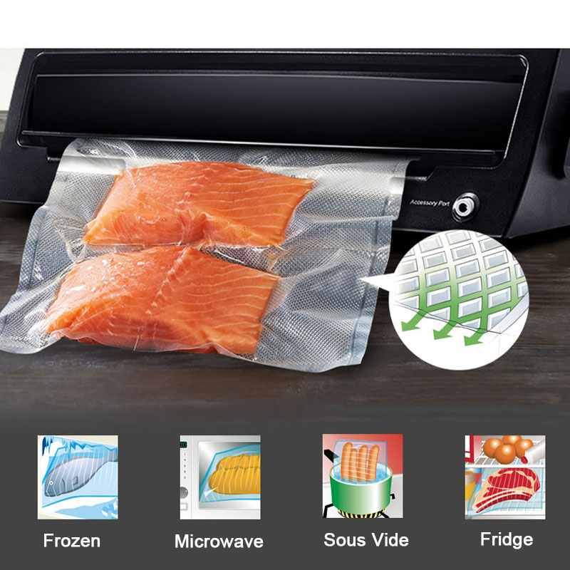 Vacuum Food Saver Sealer Bags  - огляд і ціна Meal Prep Vacuum Seal