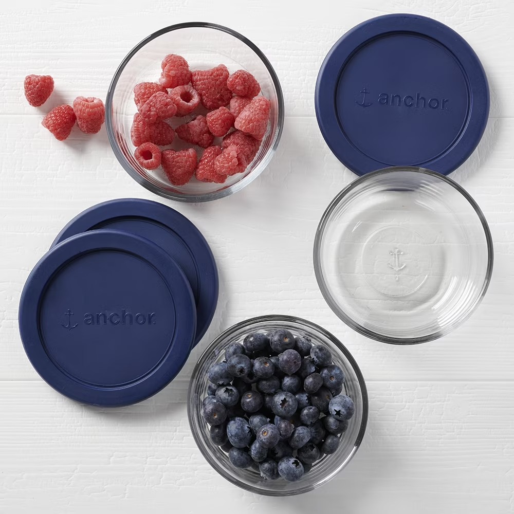 3 Pack 2 Cup Round Tempered Gl - огляд і ціна Meal Prep Oven Safe Containers