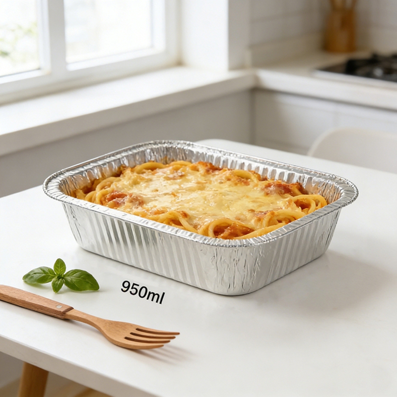 Square 950ml Aluminum Foil Pan - огляд і ціна Meal Prep Oven Safe Containers